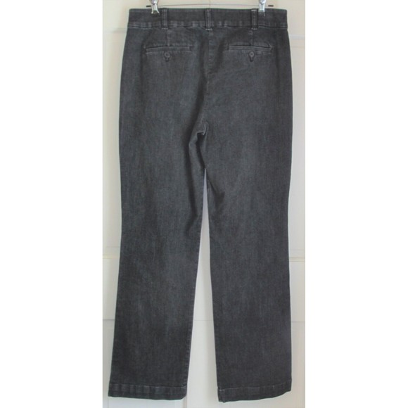 Talbots Women's Heritage Blue Mid Rise Straight Leg Denim Jeans Size 8 - Picture 5 of 9